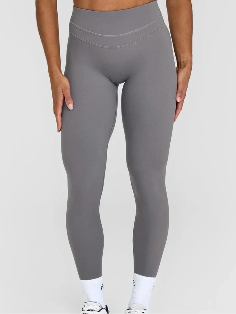 Oner Active High-Rise Gray Seamless Leggings